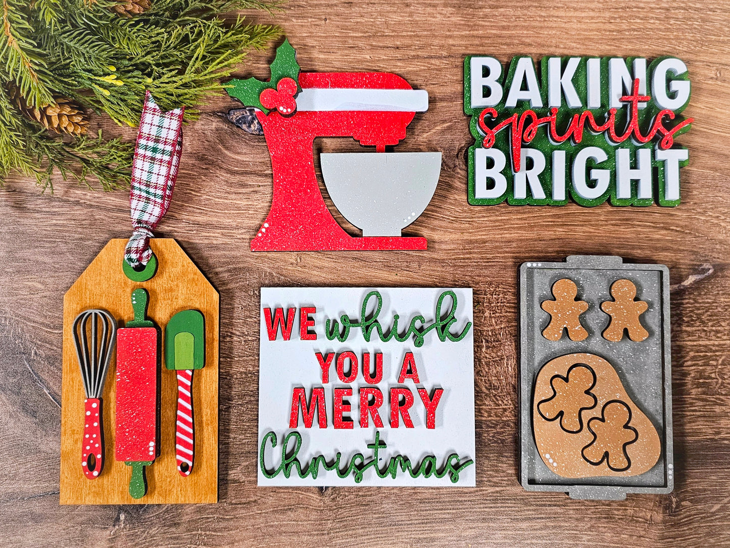 Baking Spirits Bright Tiered Tray Set