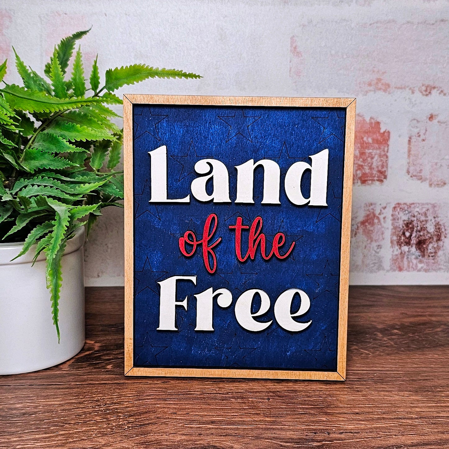 Mini Patriotic Signs