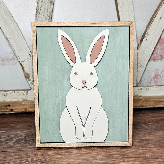 DIY Little Bunny Mini Sign