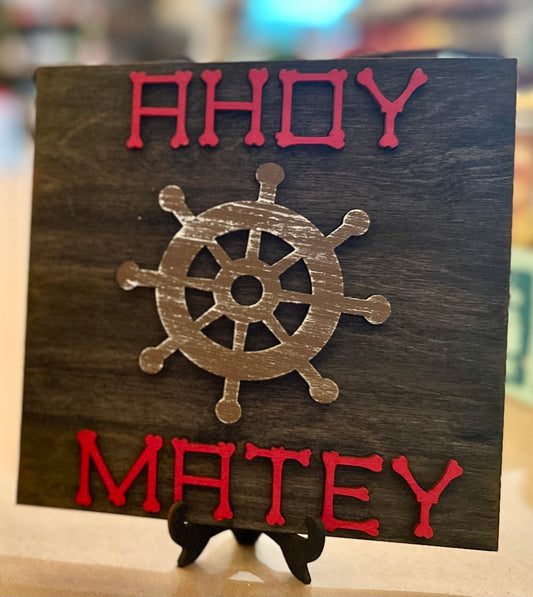 DIY Ahoy Matey