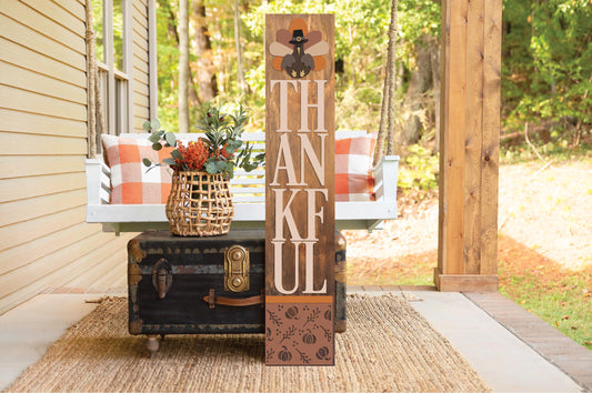 Thankful Porch Leaner