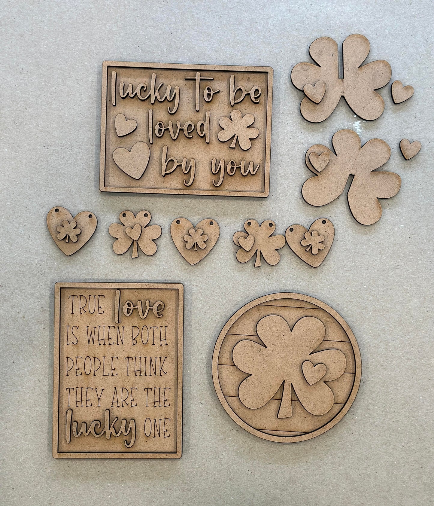 Lucky In Love Tiered Tray Set