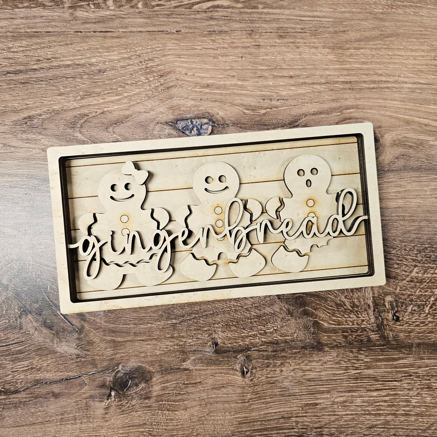 Gingerbread Shelf Sitter