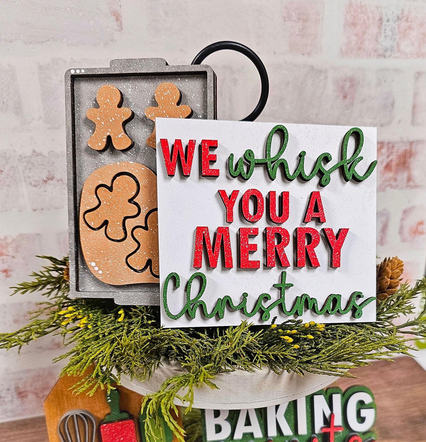 Baking Spirits Bright Tiered Tray Set
