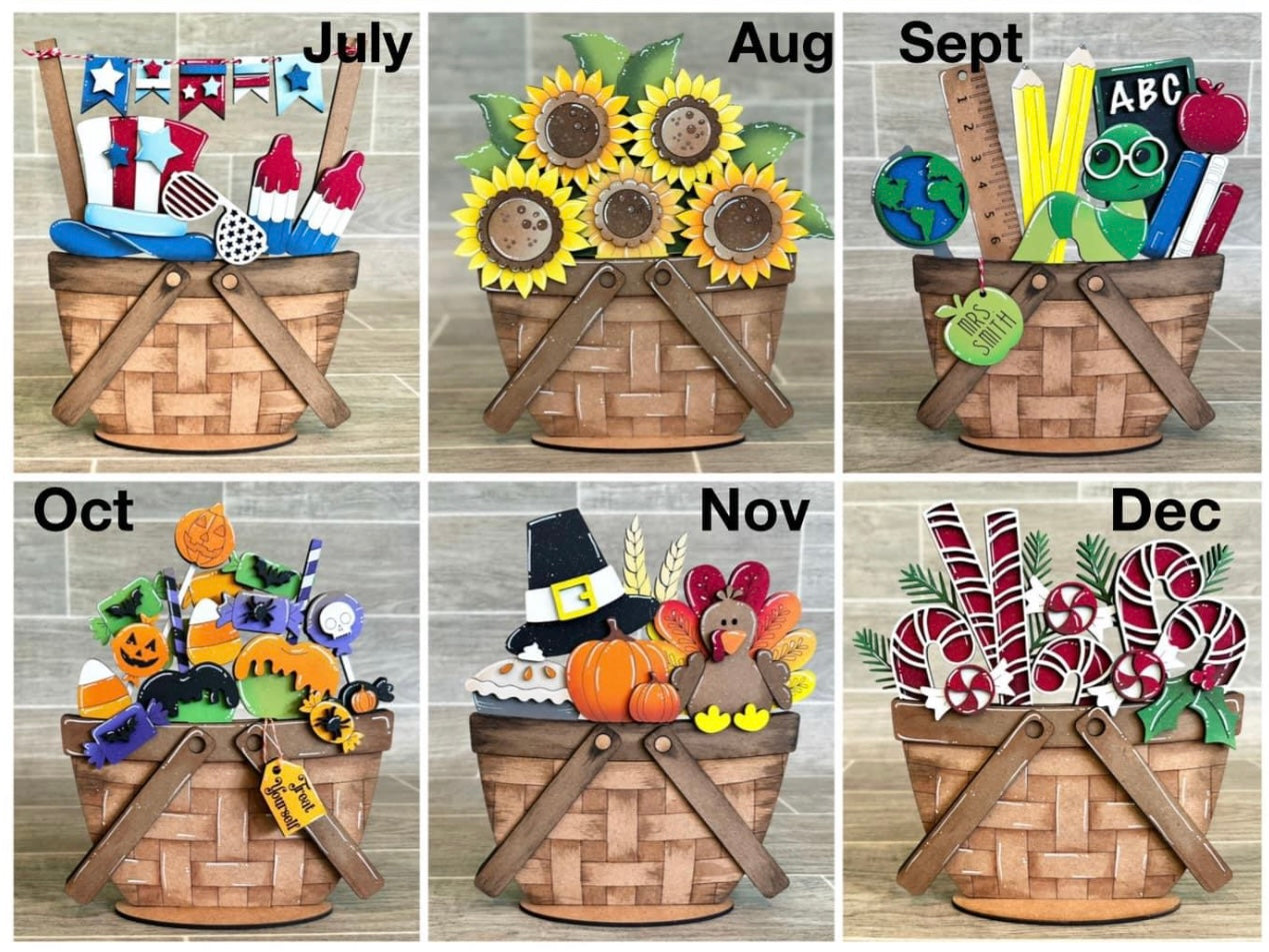 Interchangeable Picnic Basket Insert