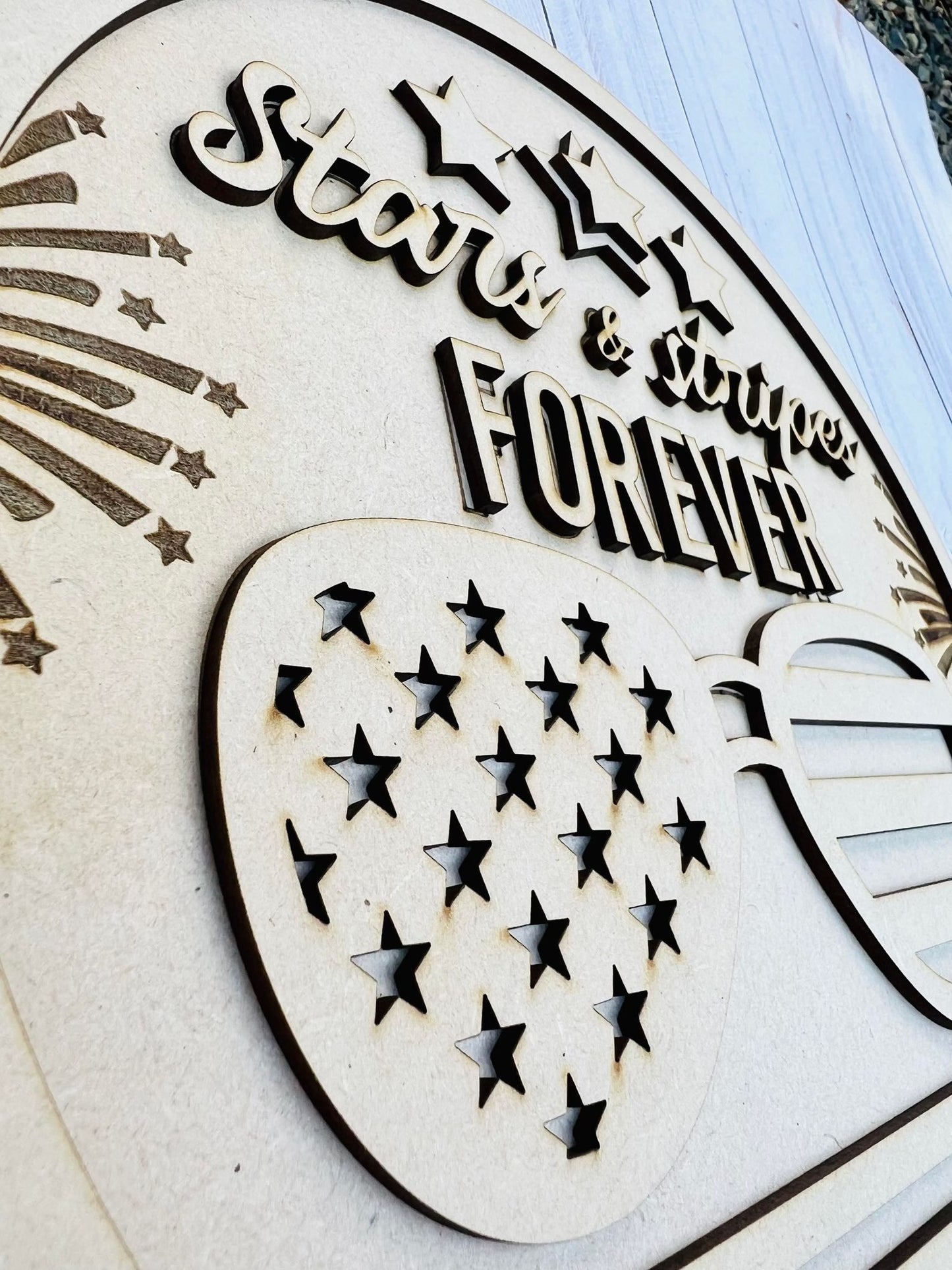 Stars & Stripes Forever Sign