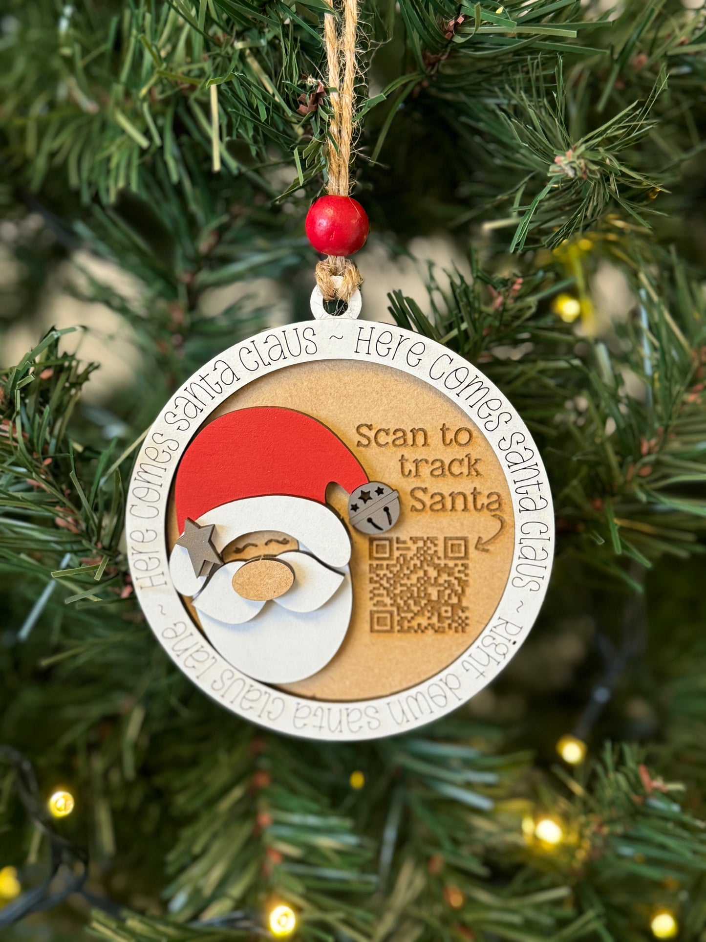 Santa Tracker DIY Ornament Kits
