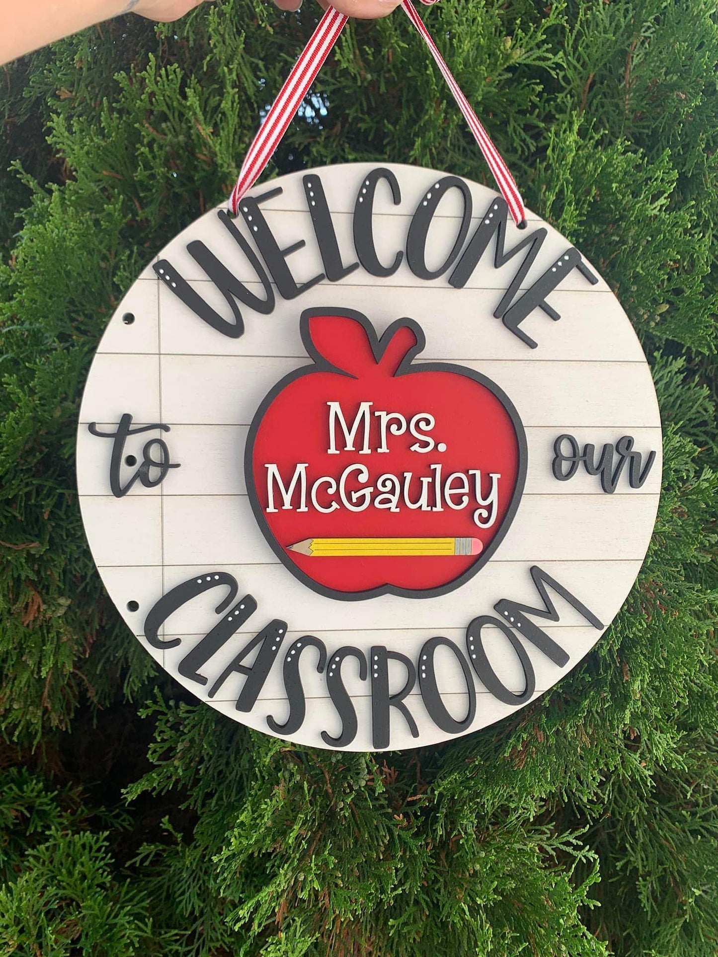 Interchangeable Classroom Sign