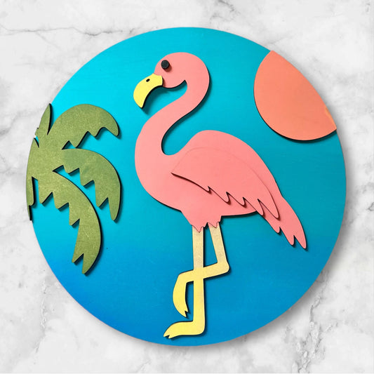 DIY Flamingo