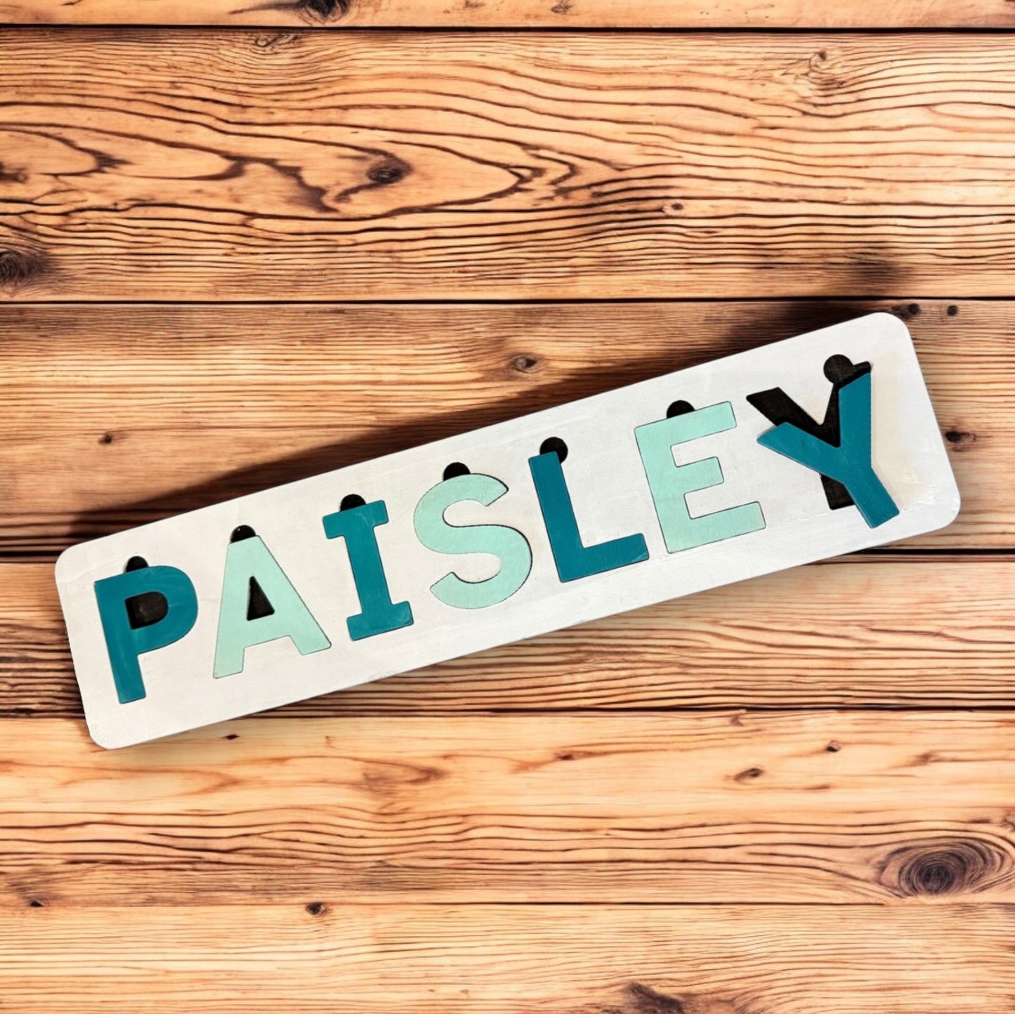DIY Personalized Name Puzzle