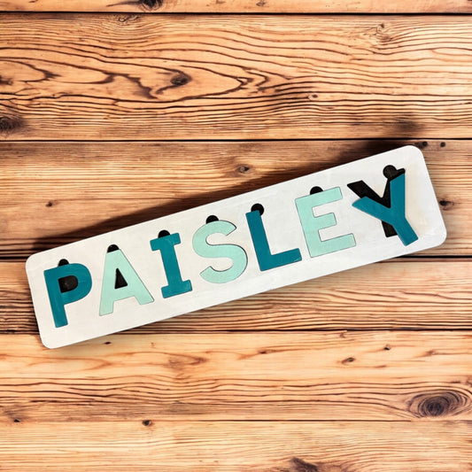 DIY Personalized Name Puzzle