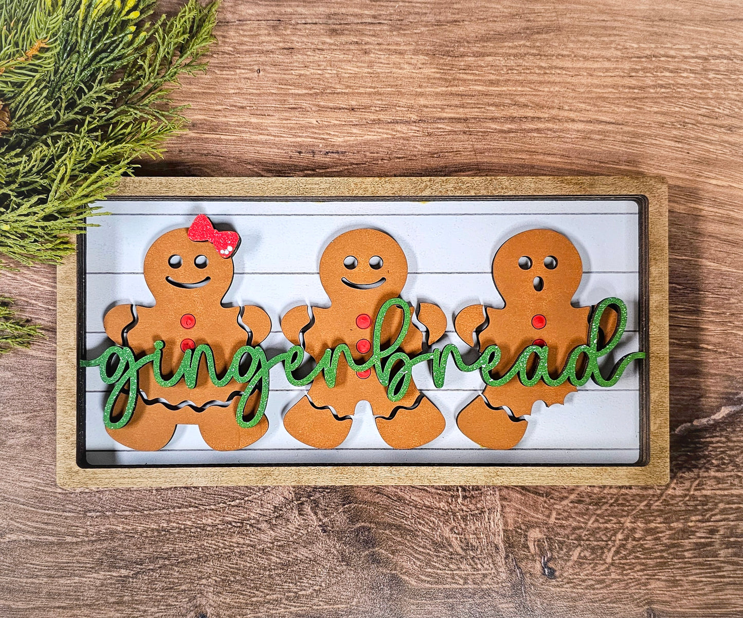 Gingerbread Shelf Sitter