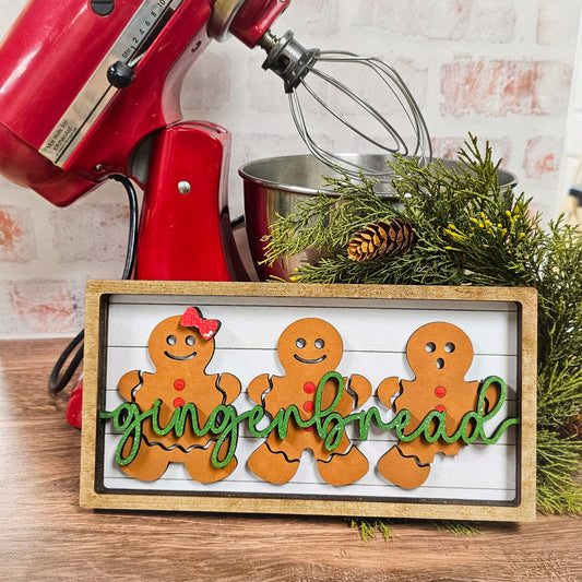 Gingerbread Shelf Sitter