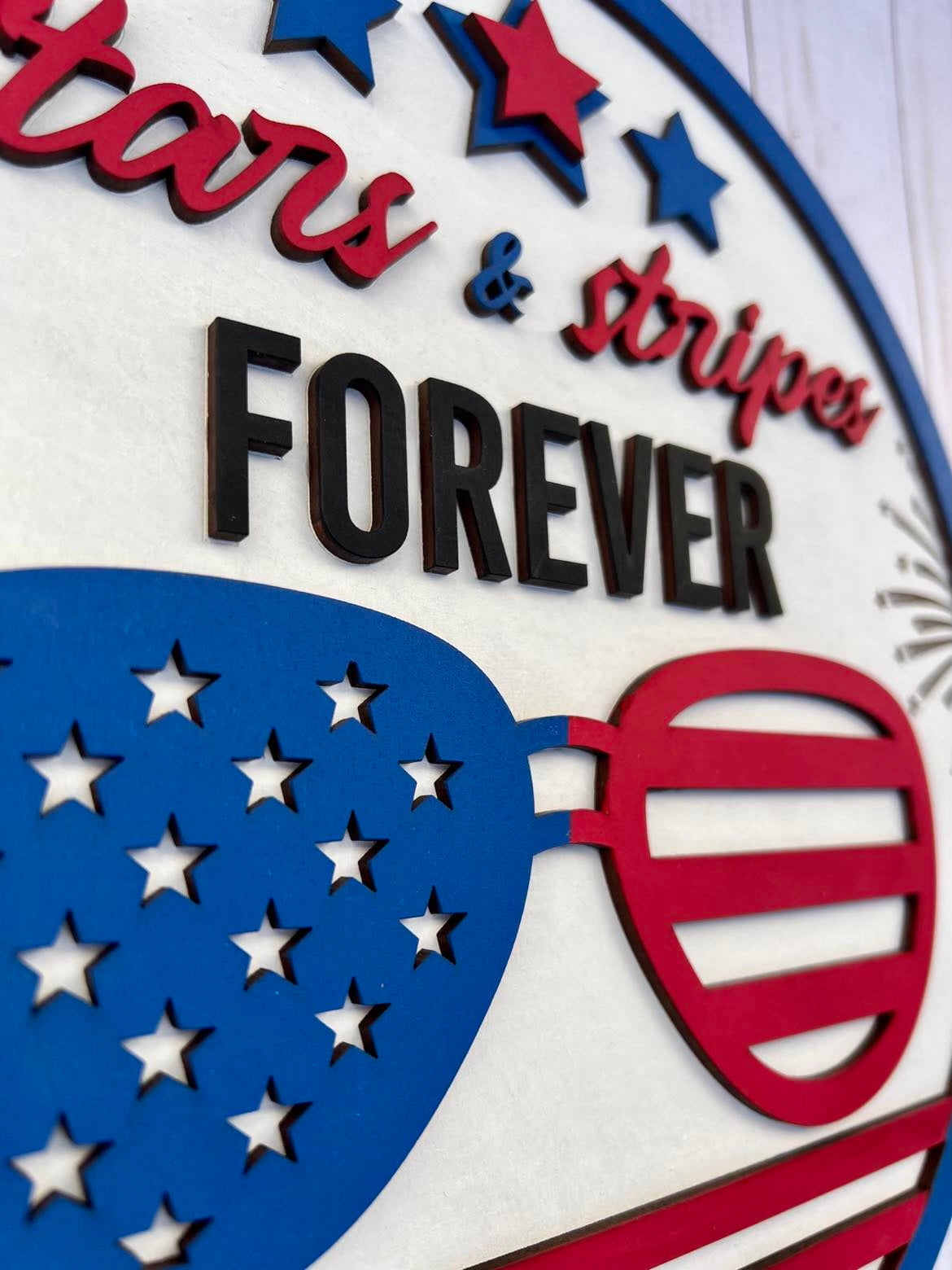 Stars & Stripes Forever Sign