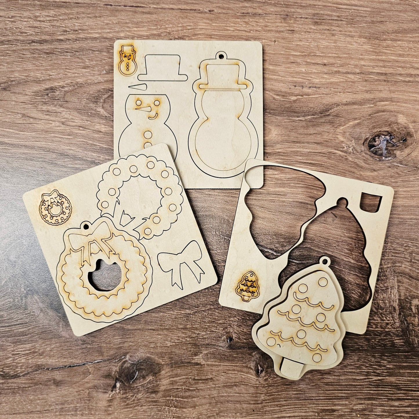 Mix & Match Holiday Baking Ornaments