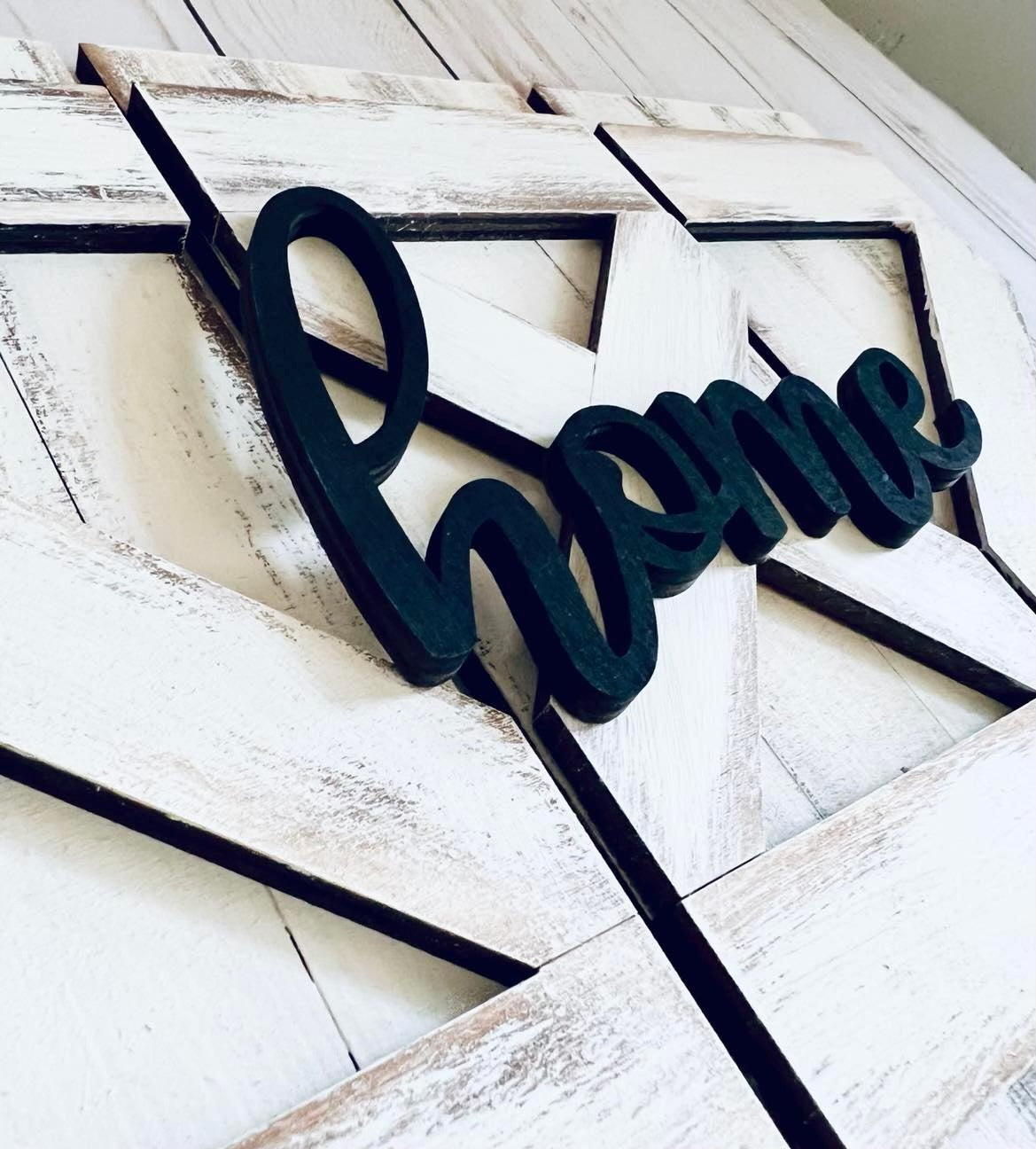 Rustic Home Barn Door Sign