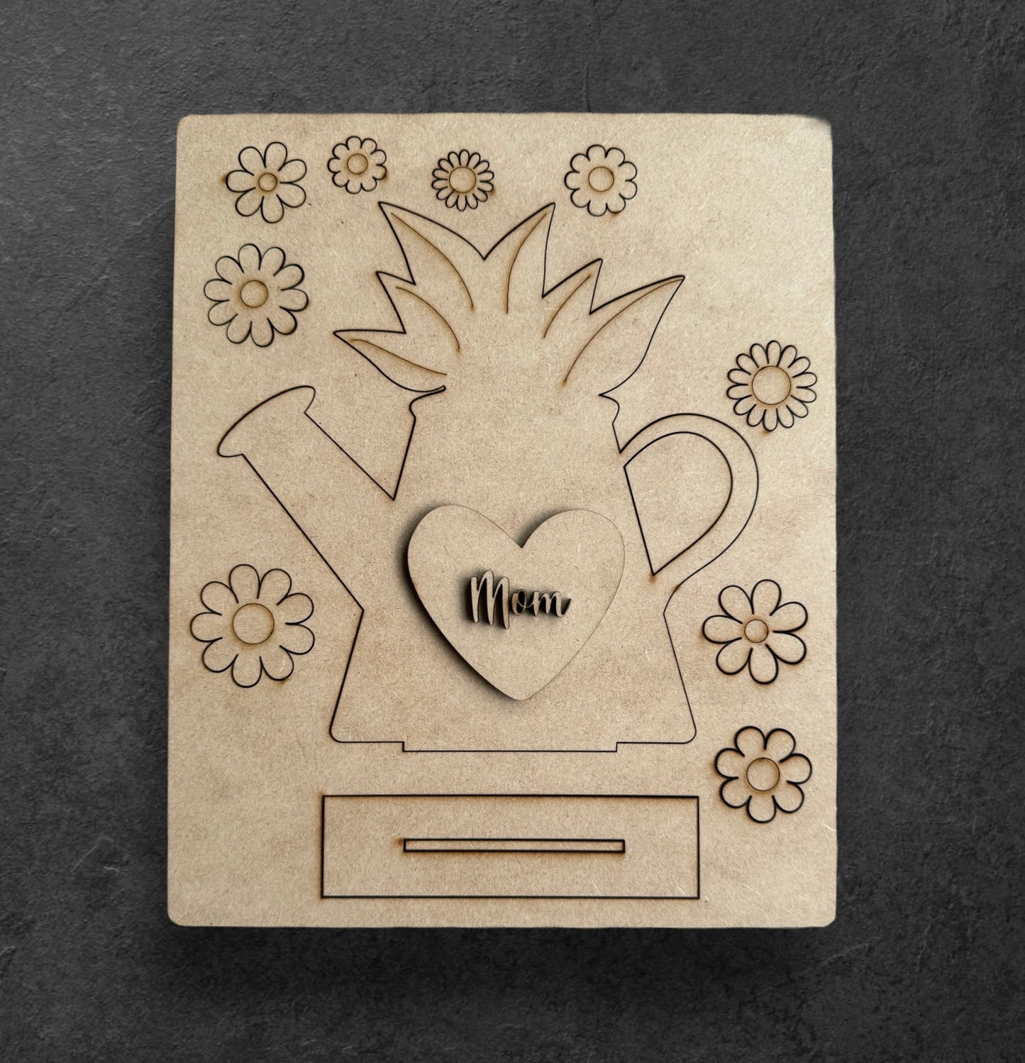 Mother’s Day Watering Can Shelf Sitter