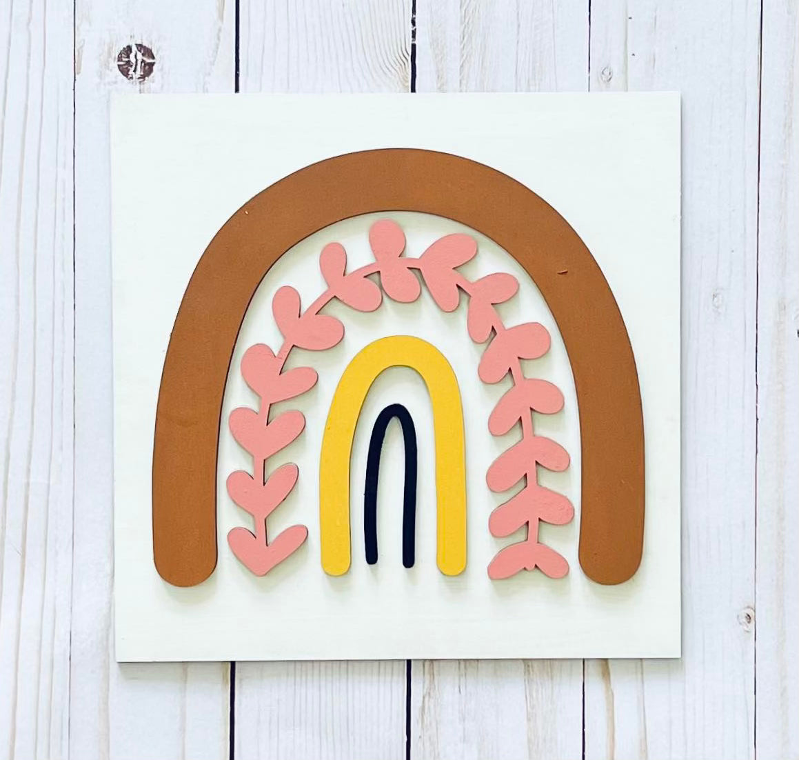 DIY Boho Rainbow