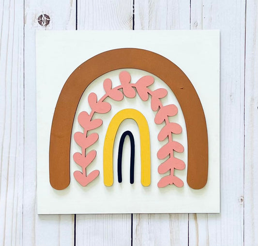 DIY Boho Rainbow