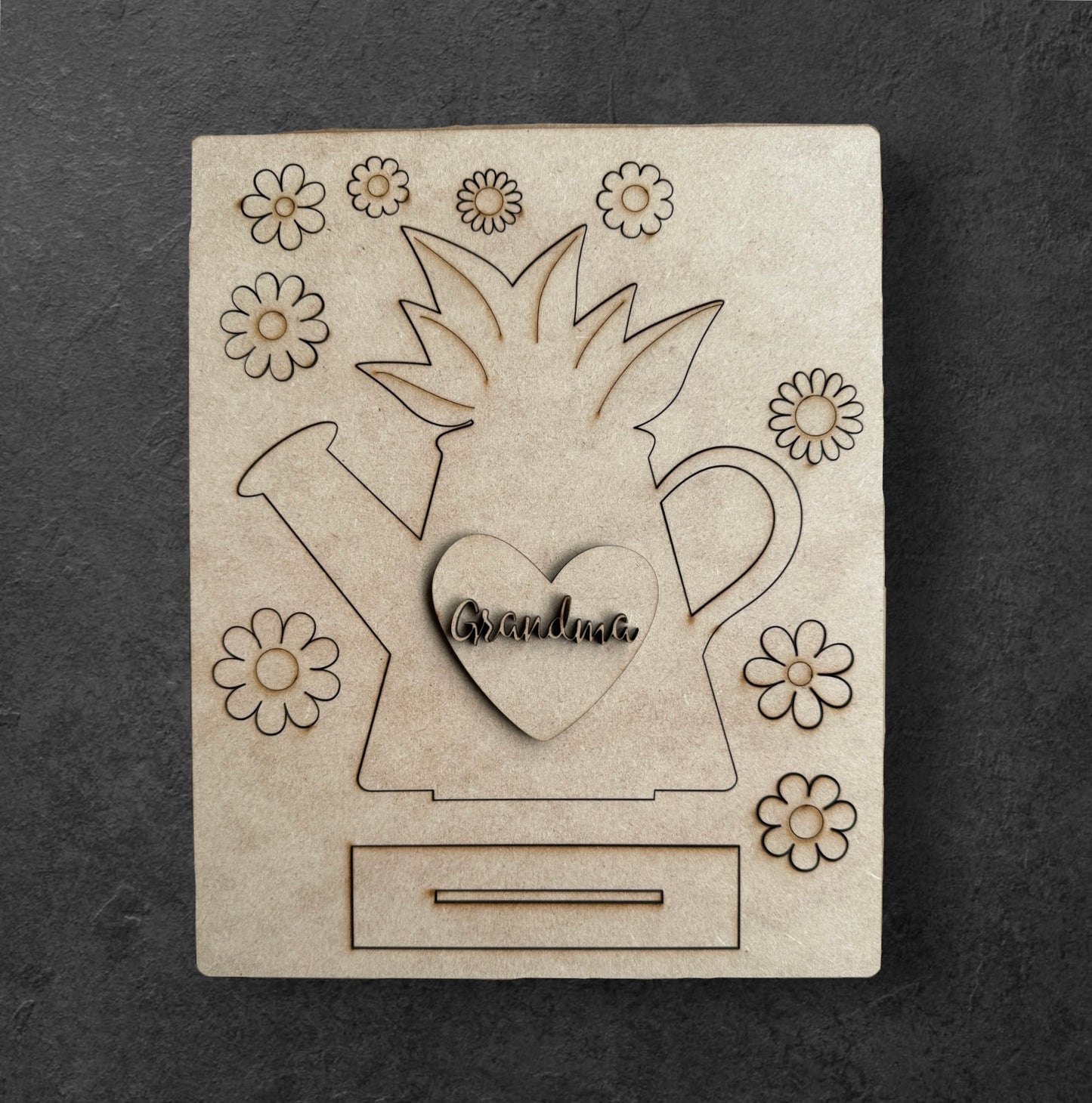 Mother’s Day Watering Can Shelf Sitter