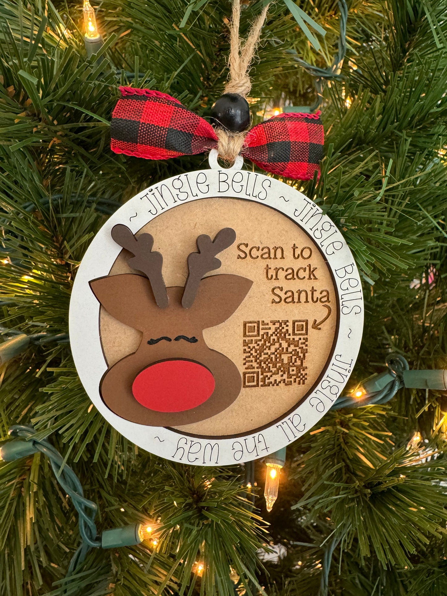 Santa Tracker DIY Ornament Kits