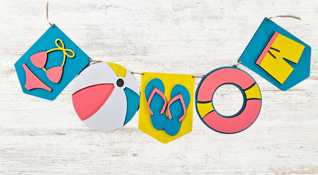 Summer Fun DIY Banner