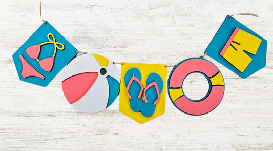Summer Fun DIY Banner