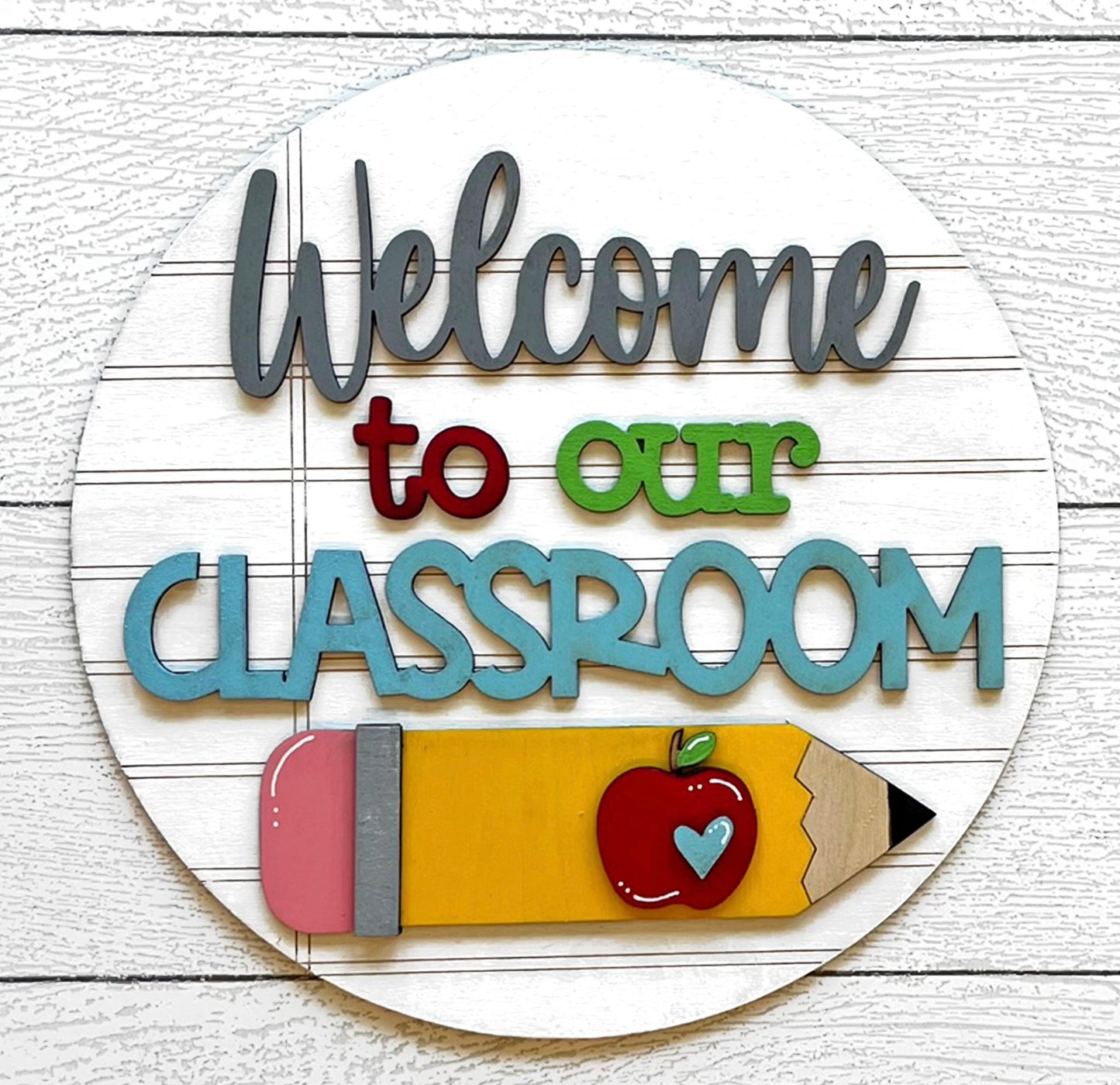 Welcome To Our Classroom Sign