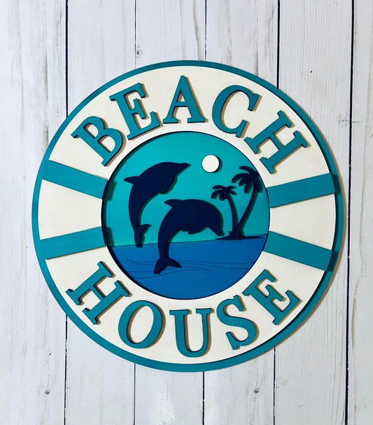 Beach House Sign