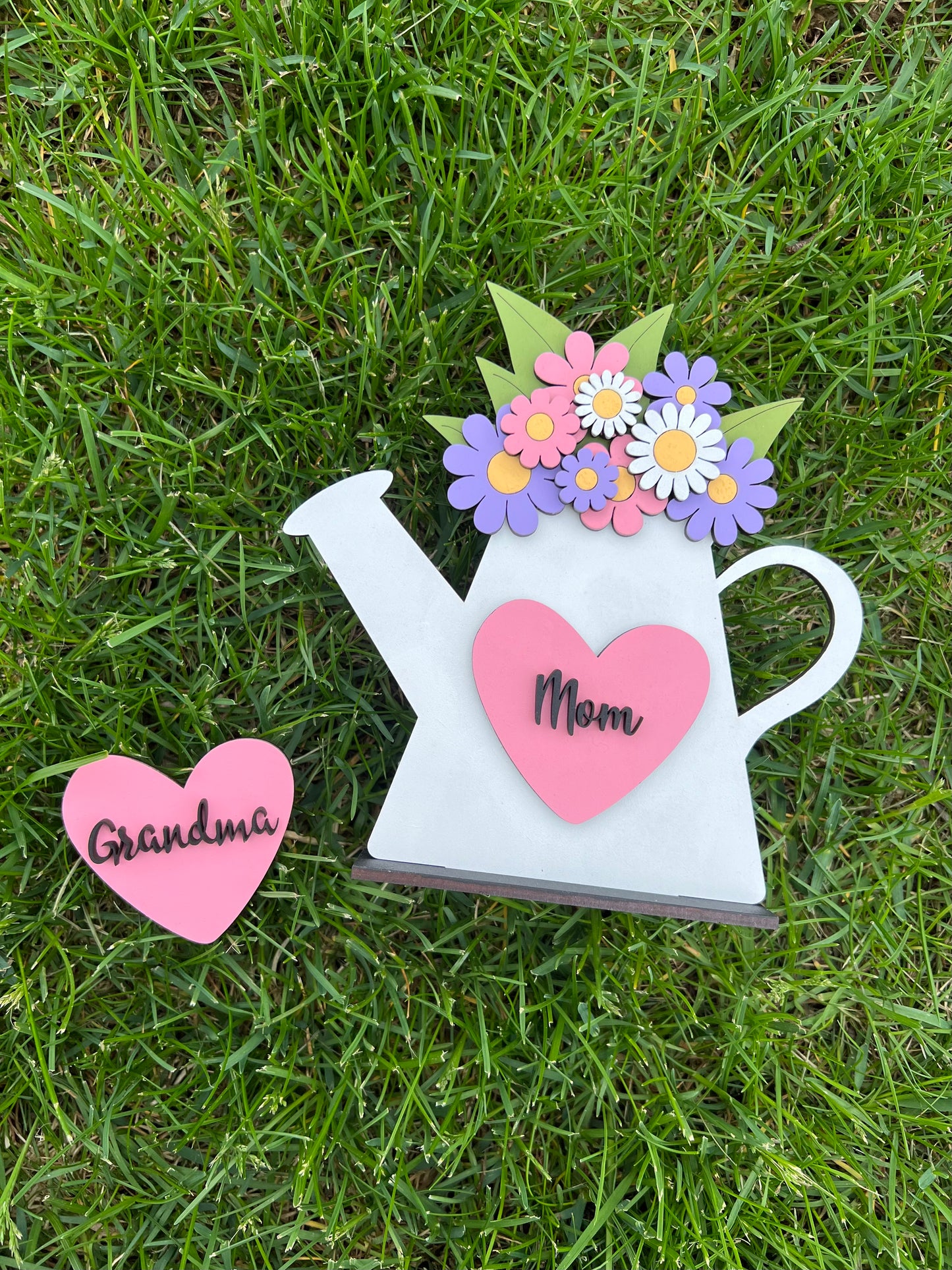 Mother’s Day Watering Can Shelf Sitter