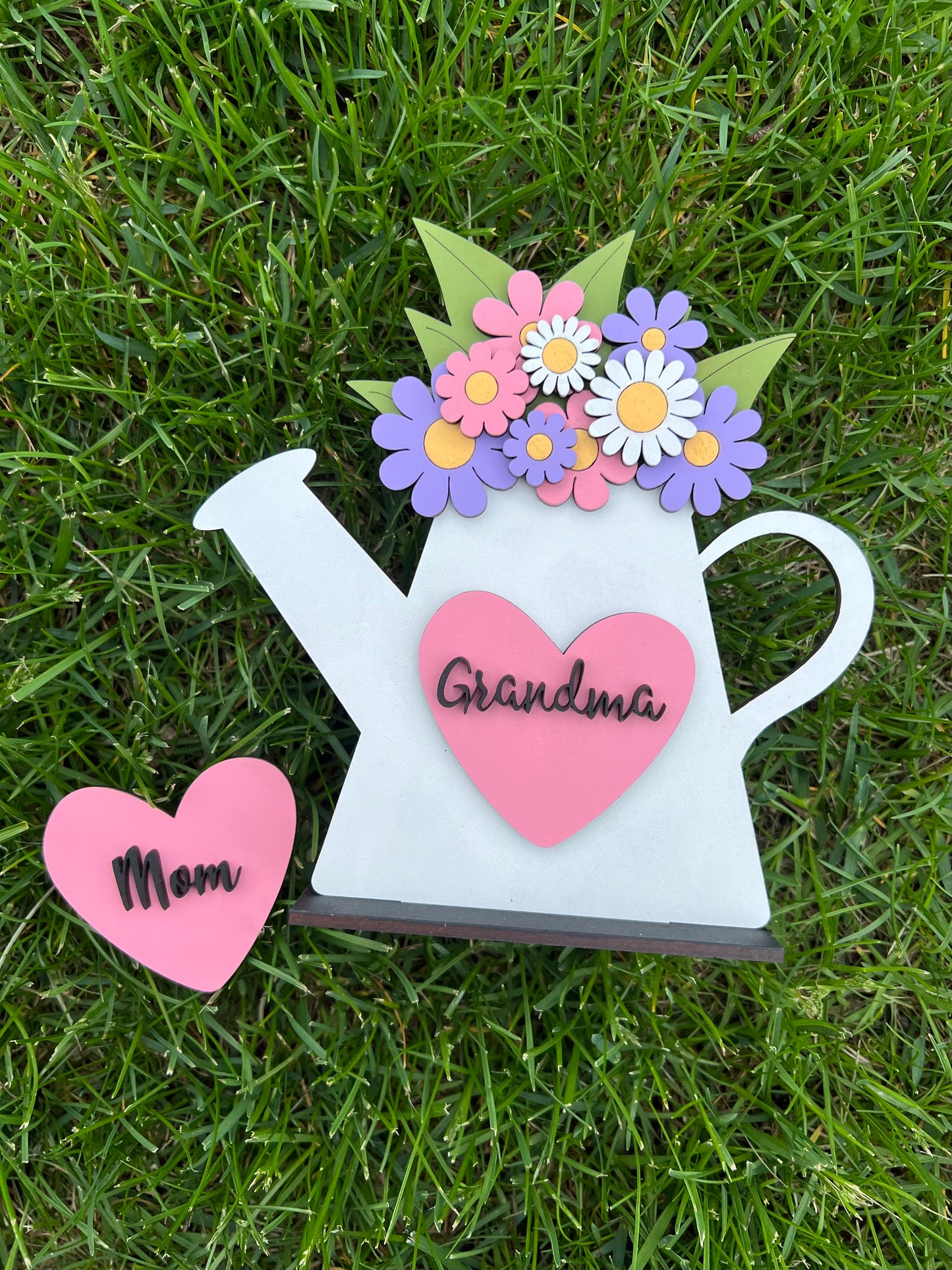 Mother’s Day Watering Can Shelf Sitter